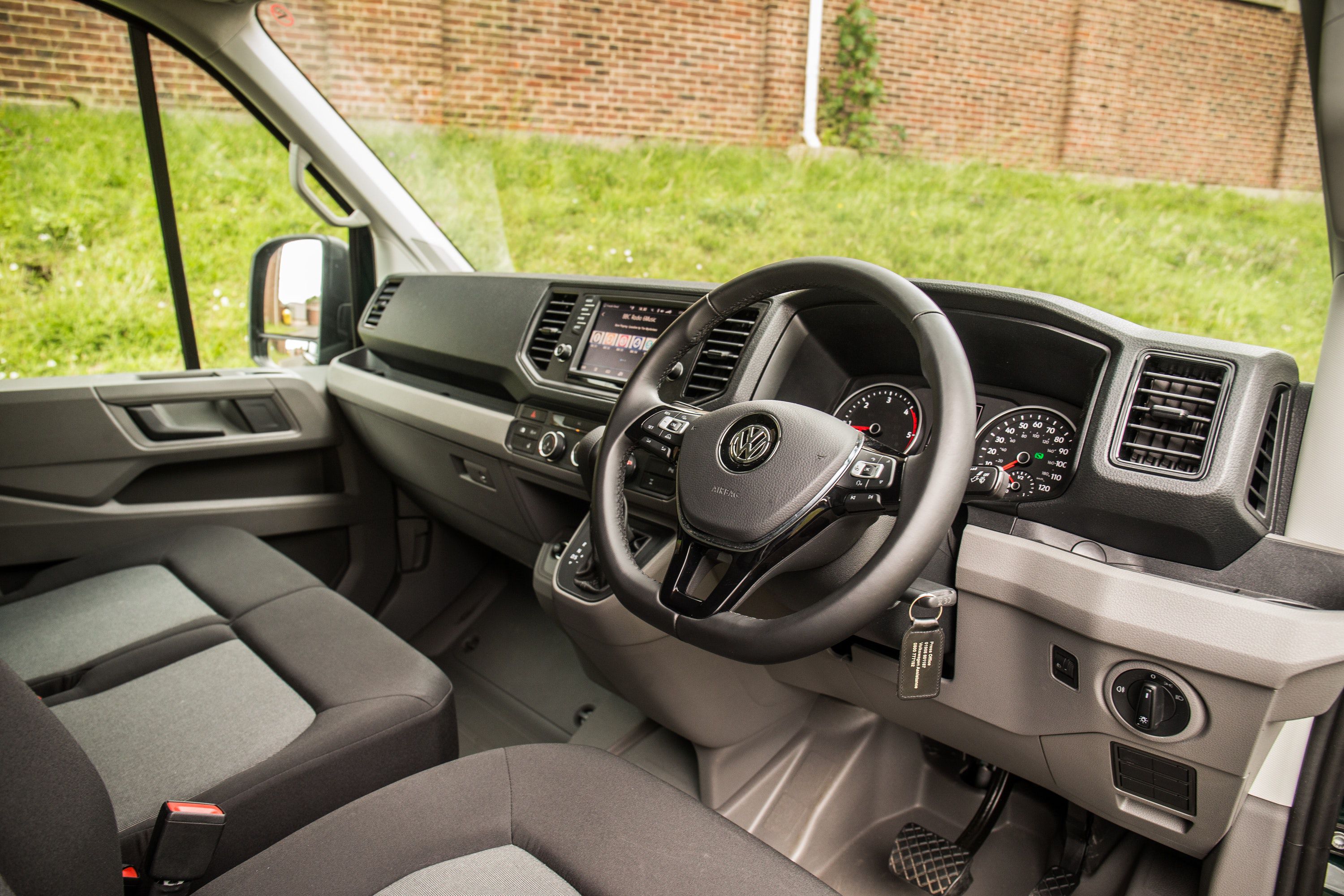 interior of VW Crafter